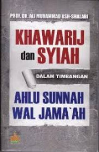 Image of Khawarij dan Syiah Dalam Timbangan Ahlu Sunnah Wal Jamaah