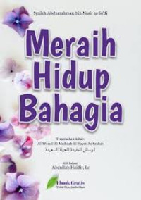 Image of Meraih Hidup Bahagia