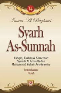 Image of Syarh As Sunnah Jilid 14